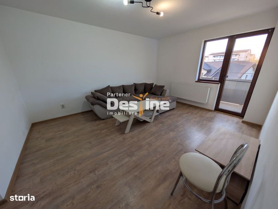 Apartament de 52/57 mp pe parter/etaj 2 mobilat parcare Valea Adanca
