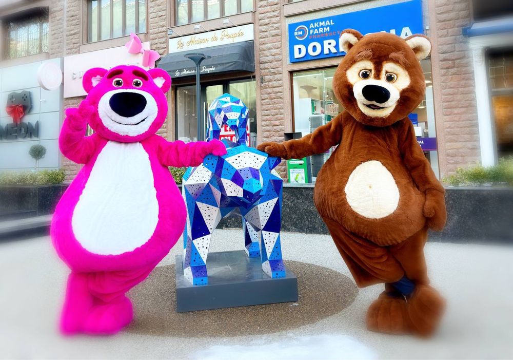 Mishki Teddy Animator multfilm qahramonlari
