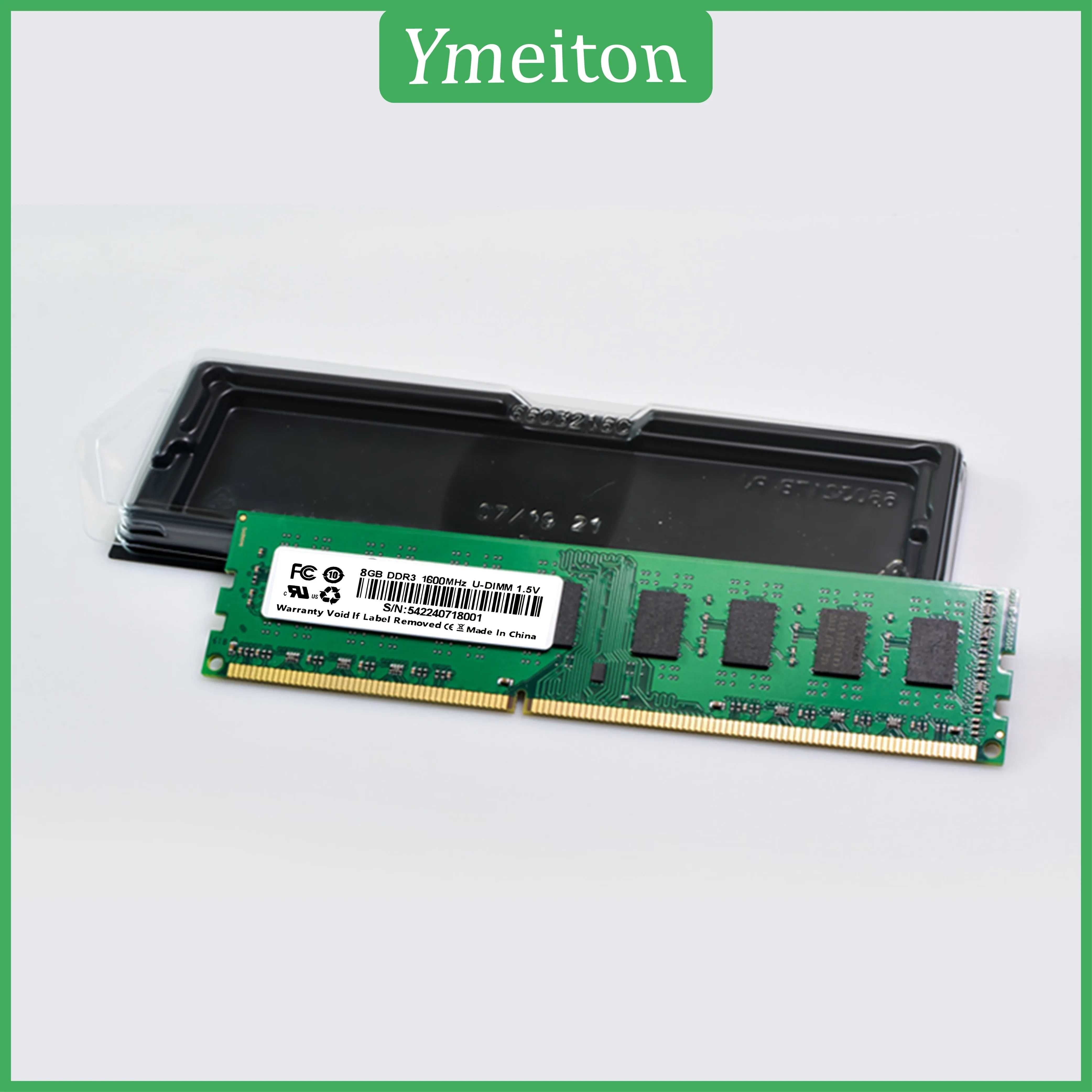 Оперативная память Ymeiton 8 ГБ DDR3 1600 МГц