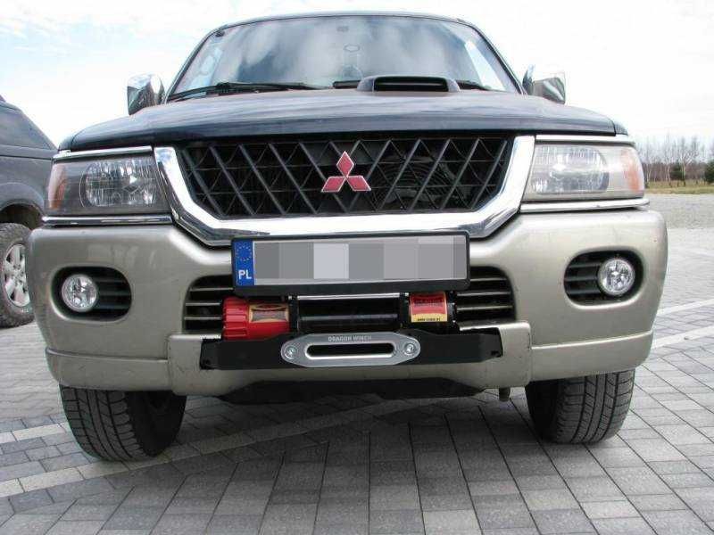 Suport placa troliu MITSUBISHI PAJERO SPORT 2001-2008 - OTEL