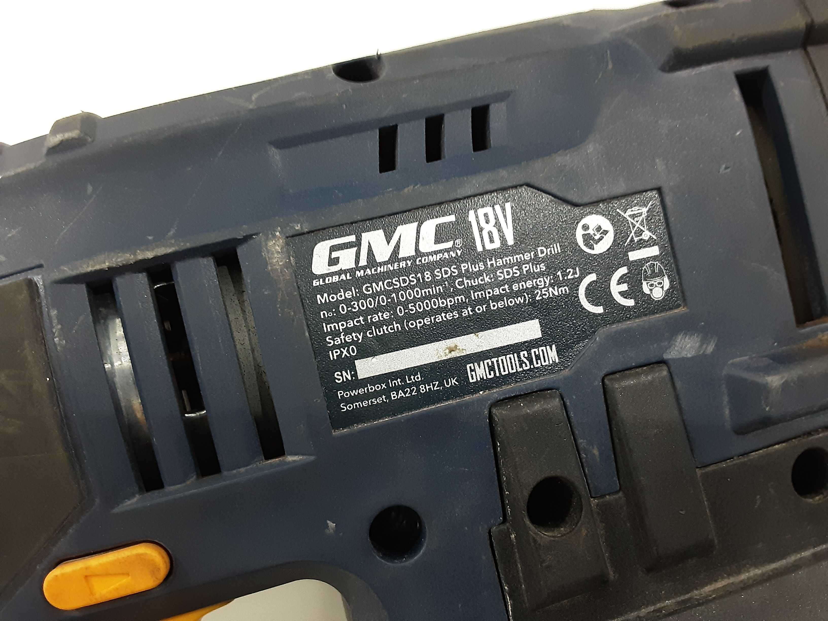 Перфоратор - GMC 18 V li ion