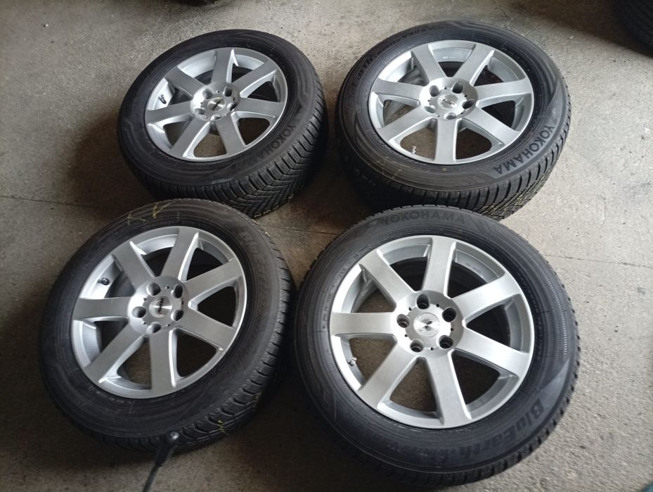Jante aliaj Marca AUTEC , R17 , 5X120 , BMW X3, cu anvelope IARNĂ
