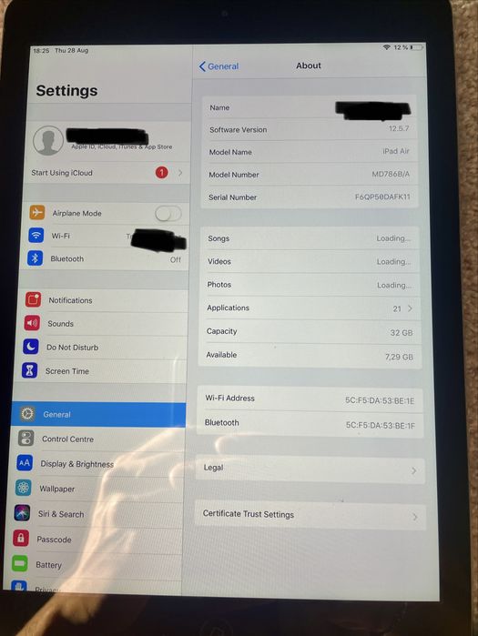 Apple IPad Air A1474