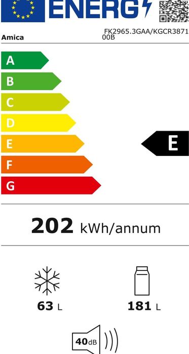 Хладилник Amica KGCR 387 100 код 4237