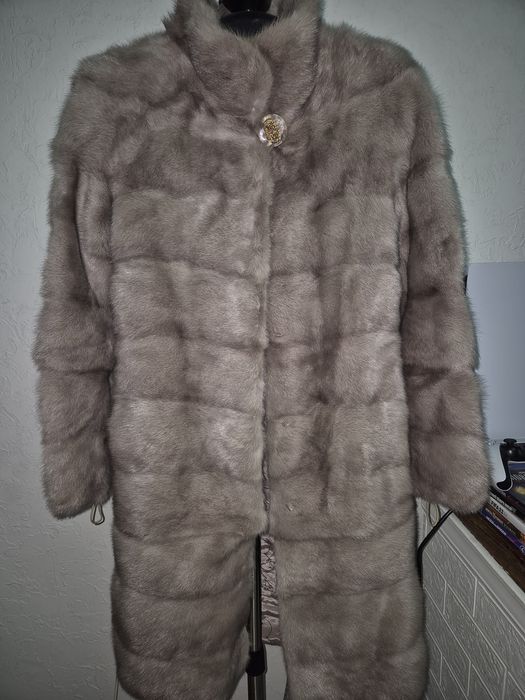Норковая шуба трансформер. 80000. Размер S