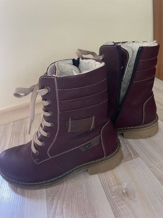 дамски боти естествена кожа