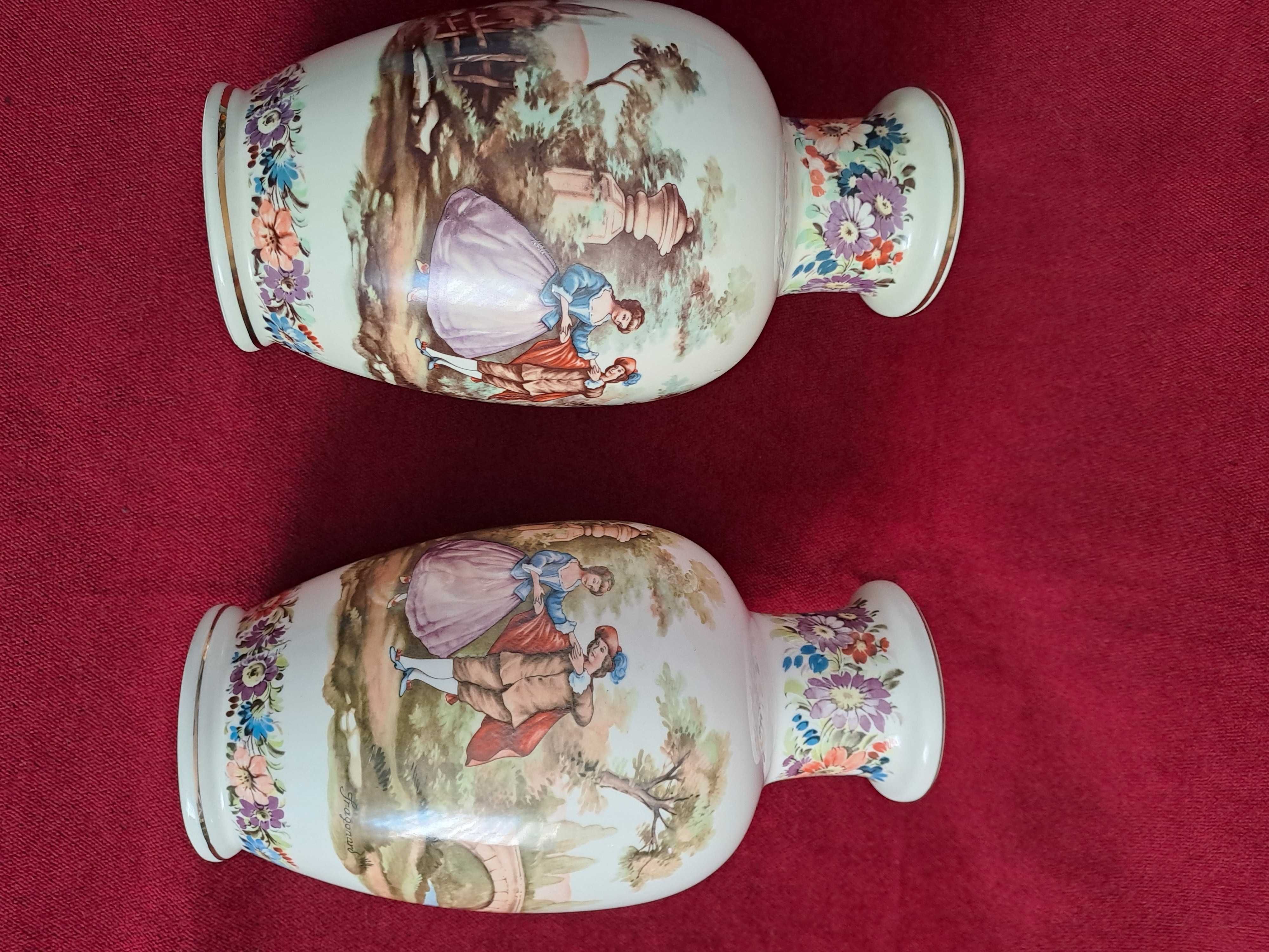 vaza portelan fragonard 26 cm