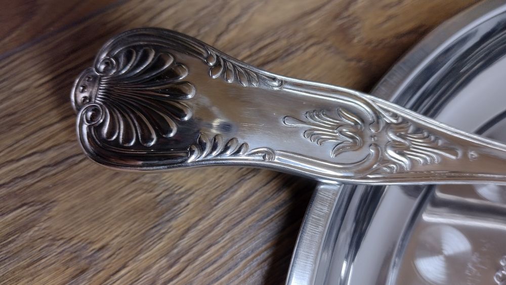 Голям посребрен черпак 31,5 см.