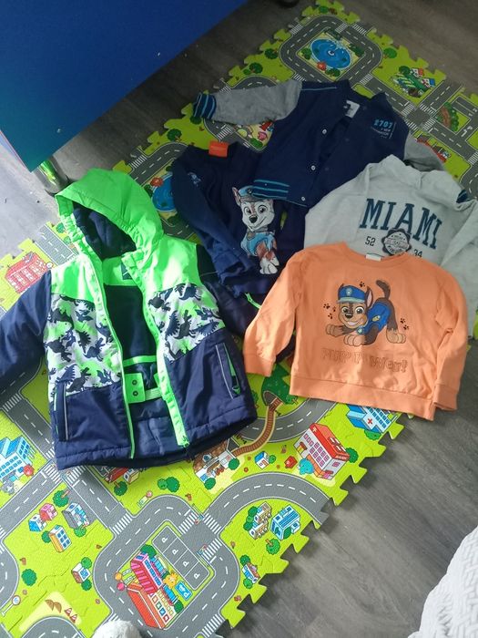 Lot iarna băiat 98-104