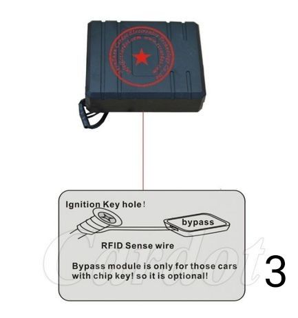 Inchidere centralizată Bluetooth telefon bypass pornire motor 12V 24V