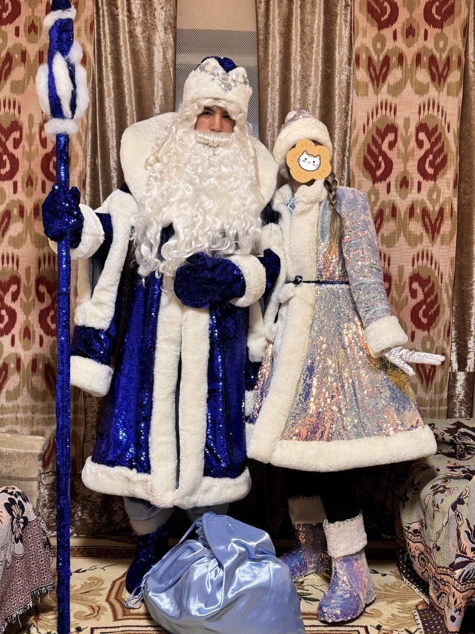 Новогодние костюмы. Yangi yil kostyumlari