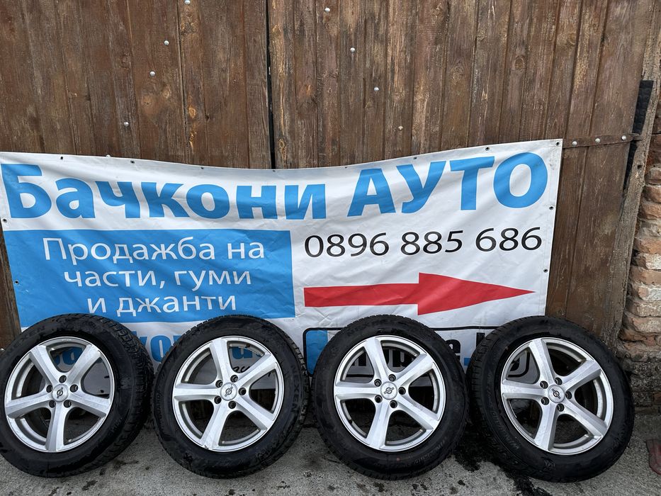 17 5х112 джанти със зимни гуми
