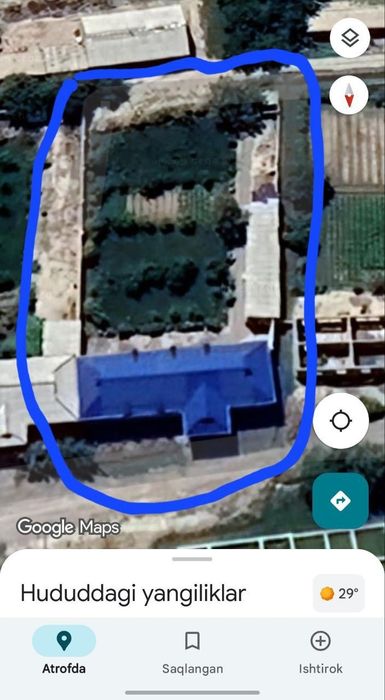 Uy sotiladi paxtachi tuman Oxin Qo‘shxovuz MFY