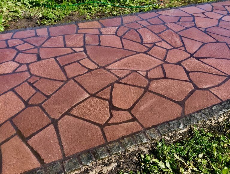 Дикий камень ( красный, черный, желтый, зеленый)