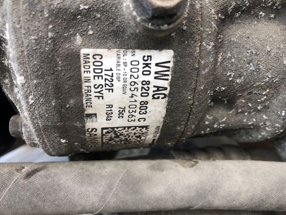 Compresor ac audi vw Skoda seat 1.2tsi 2.0tdi. 5K0820803C