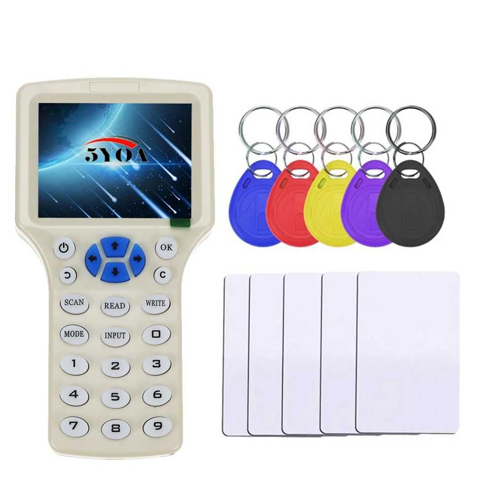 RFID дубликатор / машинка за карти и чипове - чете, копира и записва