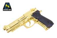 Pistol Airsoft TAURUS PT92 Gold/Auriu Modificat FullMETAL 4,7J ##RAR##