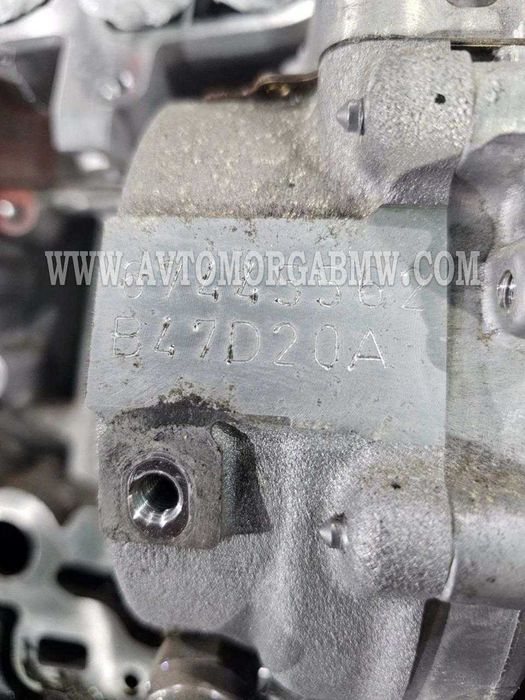 Бмв двигател Г01 б47д20а B47D20A G01 G30 BMW F30 F11