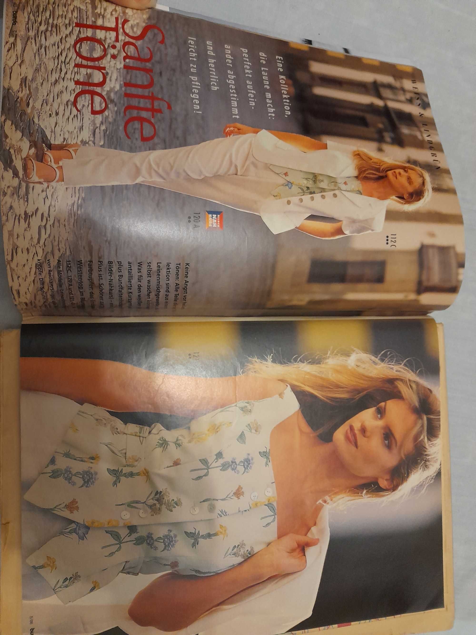 Revista TIPARE croitorie BURDA rochhi bluze pantaloni costume halate