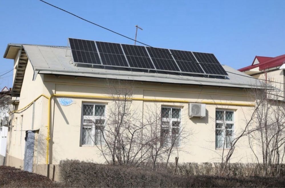 Солнечный панел 3 кВт HYBRID | Quyosh panellari 3 kVT to’liq ustanovka
