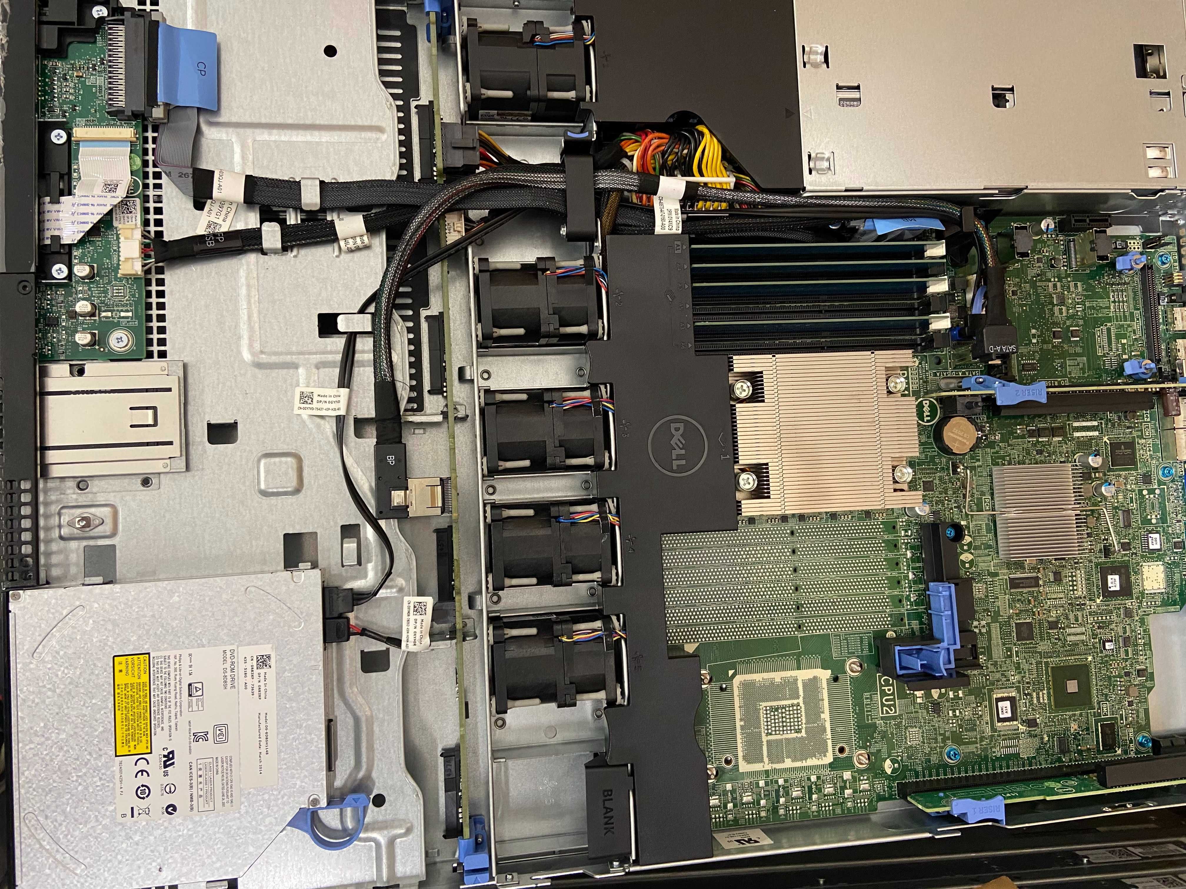 Сървър Dell R320 Xeon E5-2407 v2, 16GB RAM, PERC S110, TrueNAS