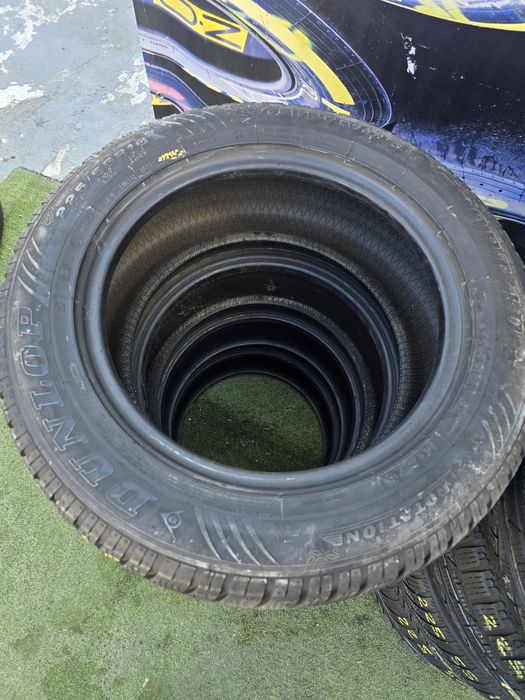 225.55.16 2x dunlop m+s toyo
