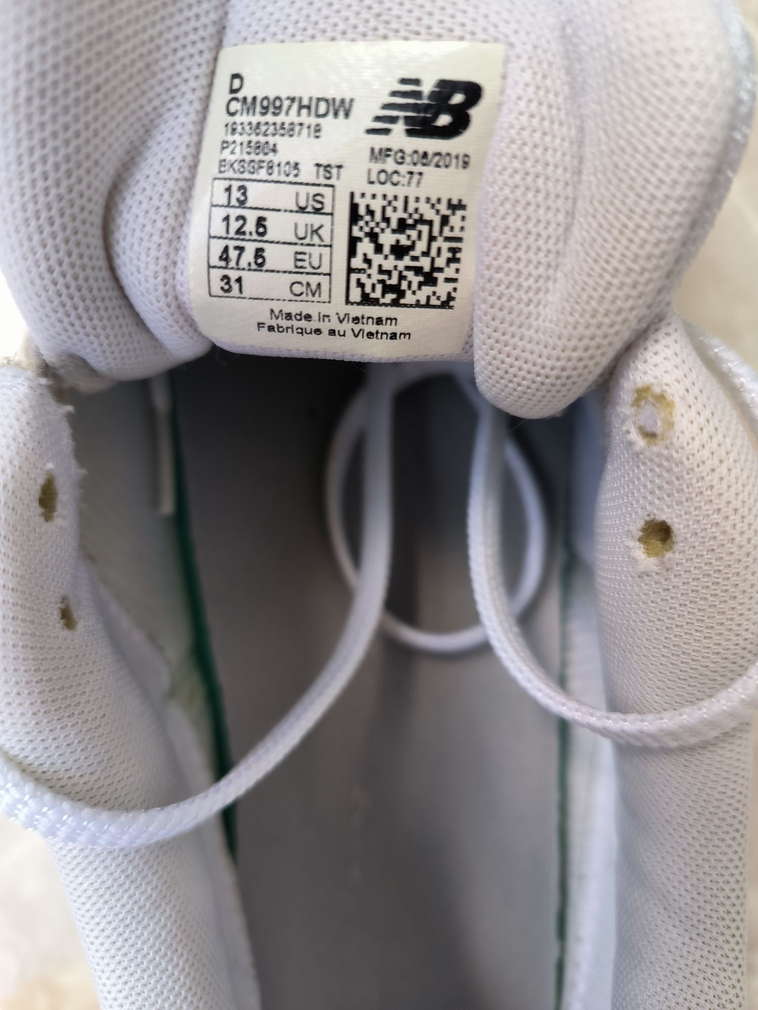 Маратонки New Balance 997 номер 47,5
