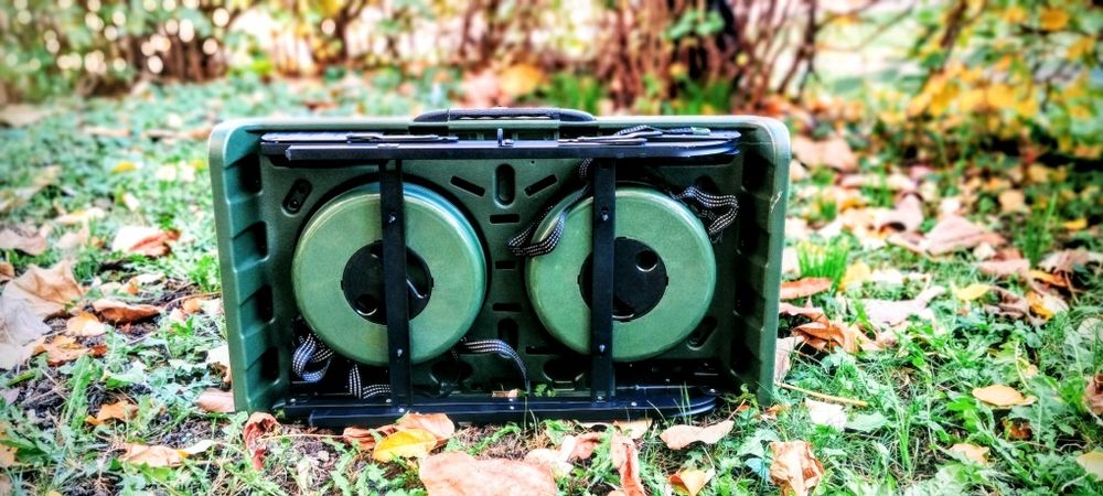 Masa camping cu 2 scaune