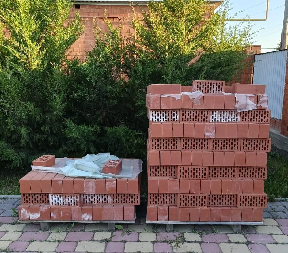 Кирпич облицовочный новый