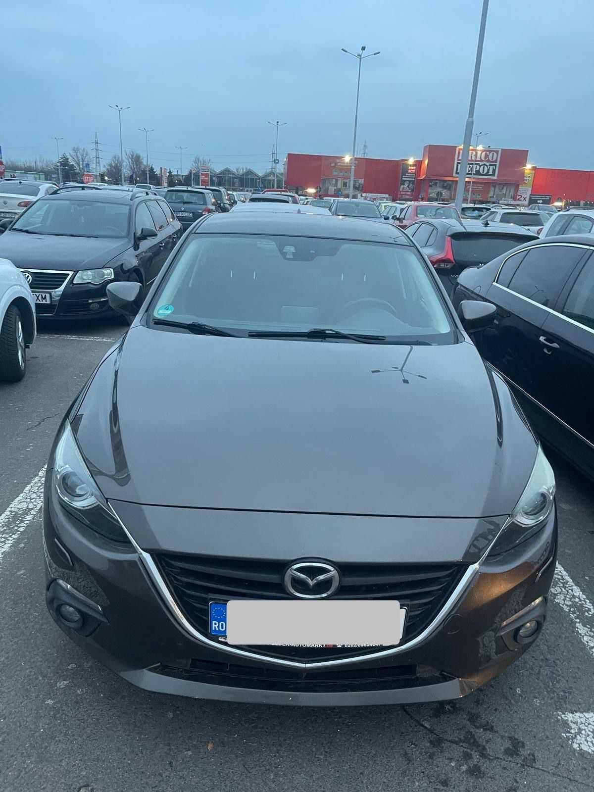 Mazda 3 2.2 diesel, euro 6,  2015 cutie automată