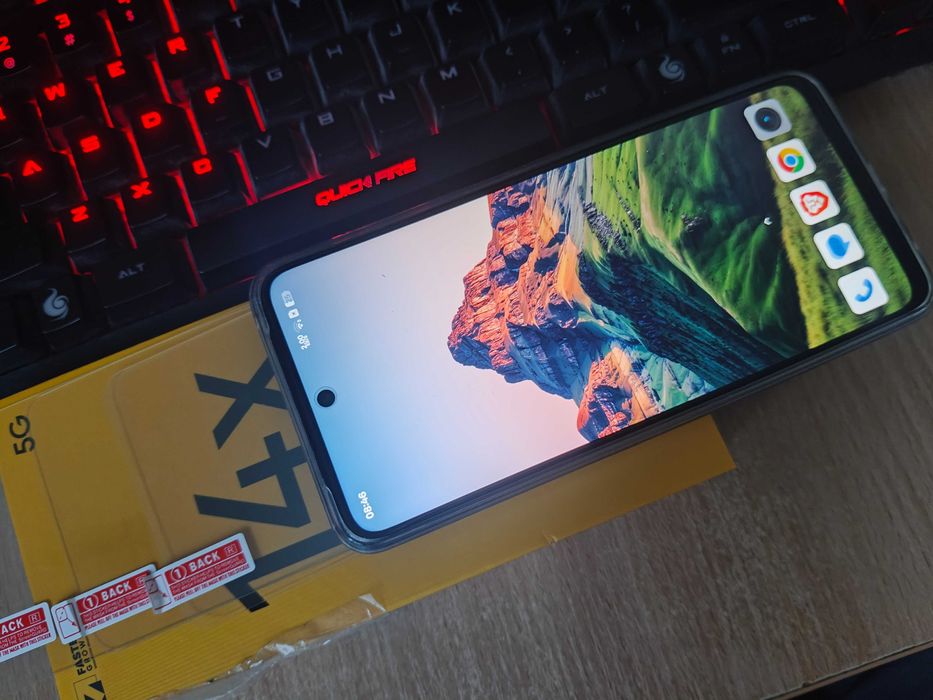 Realme 14x Нов с бонус стъклени протектори