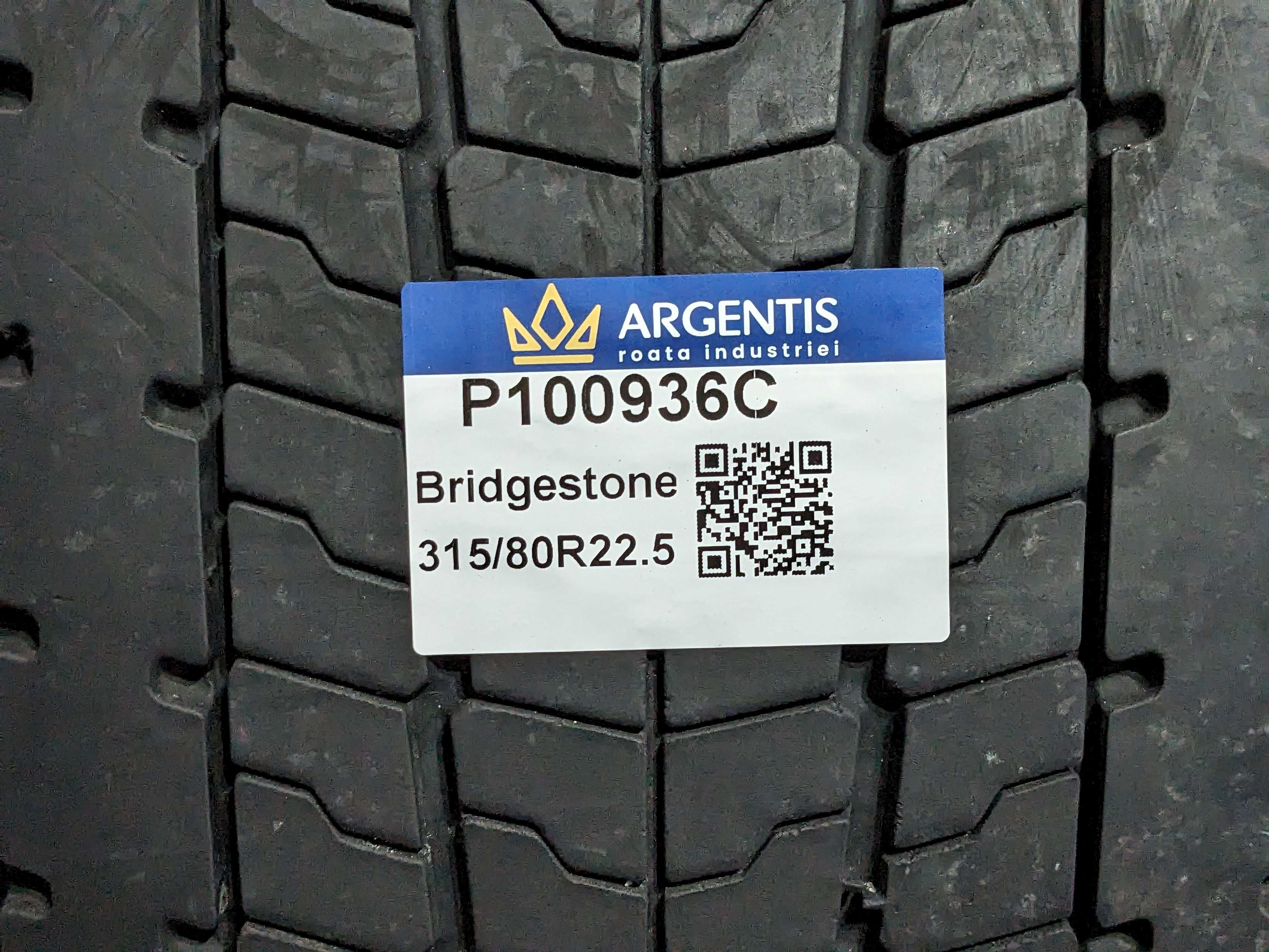 Pereche 2 anvelope 315/80R22.5 Bridgestone (cod P100936C)