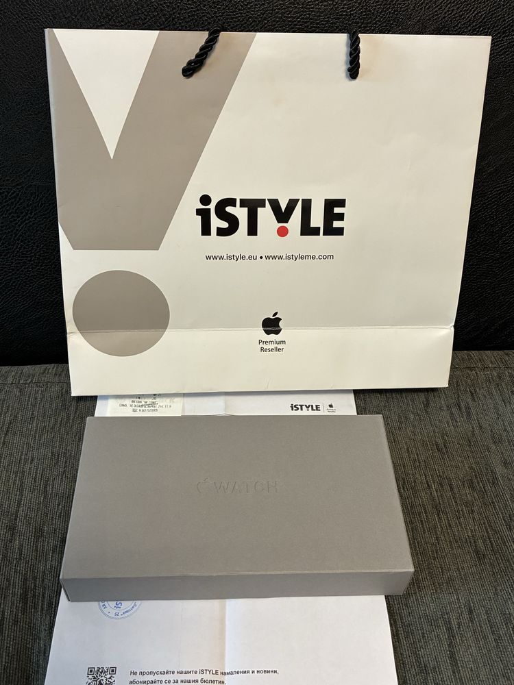 КАТО НОВ 49mm Apple watch Ultra 2 CEL Гаранция iStyle 2027г. Black