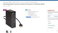 Docking station LENOVO ThinkPad OneLink + , pro