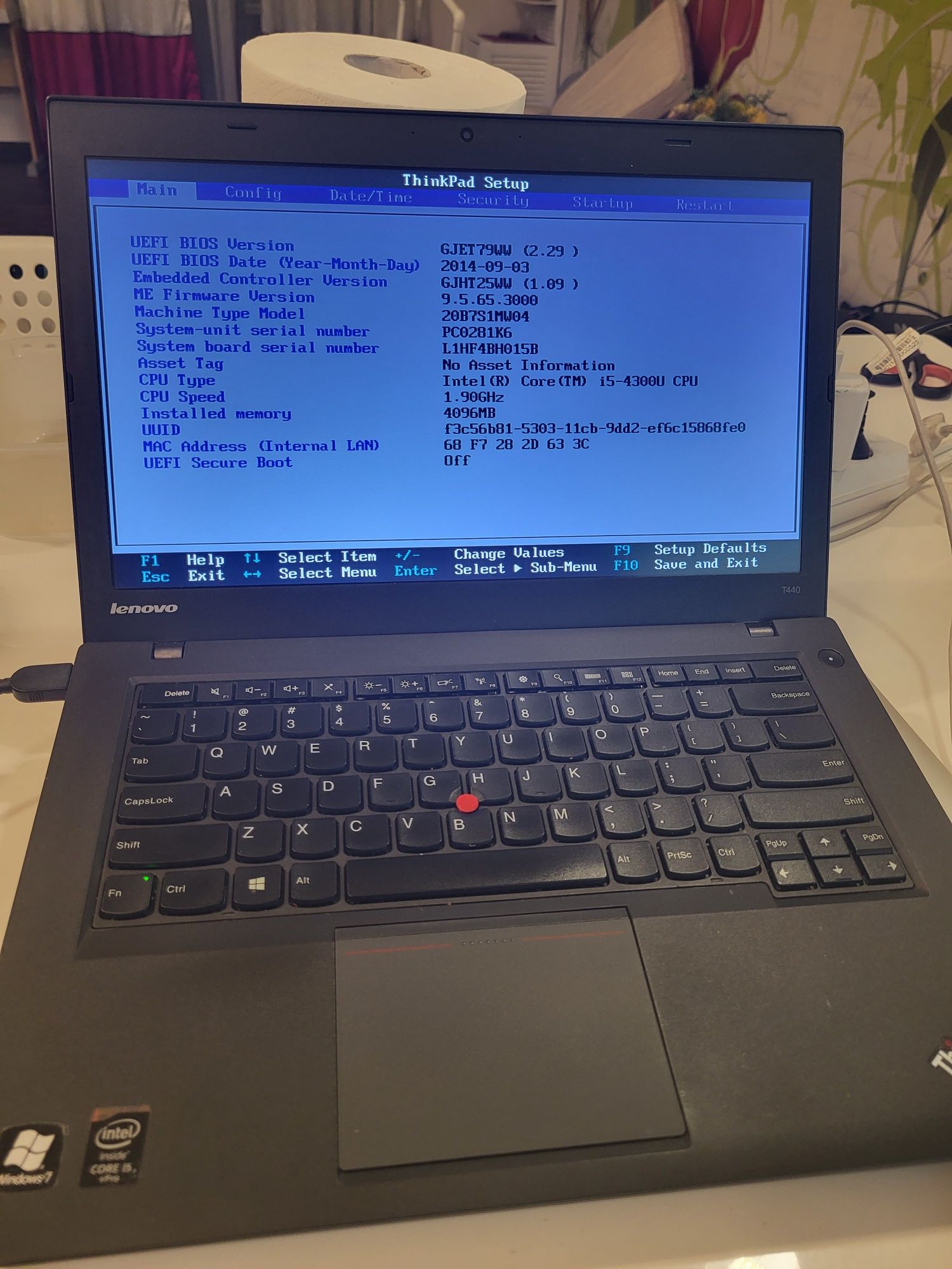 Lenovo T440 i5-4300