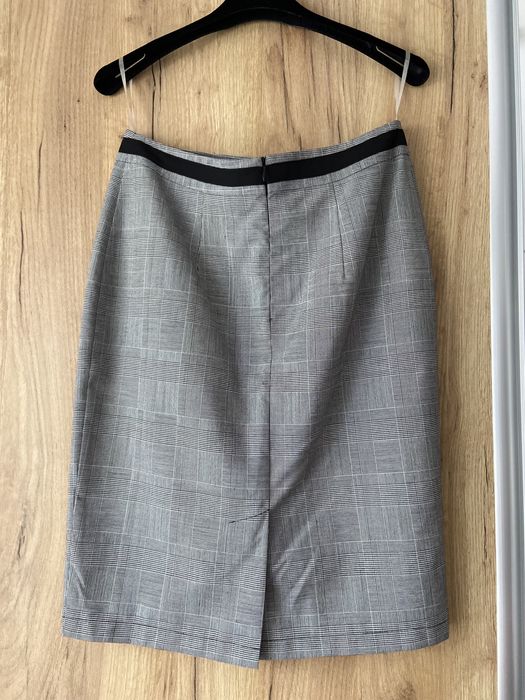 Fusta office gri La Donna 36 noua