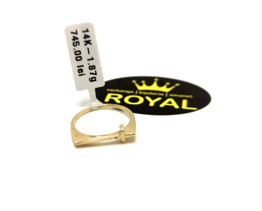 Bijuteria Royal inel din aur 14k 1.87 gr