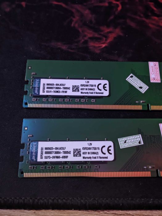 Оперативная память DDR4 Kingston 16 Gb
