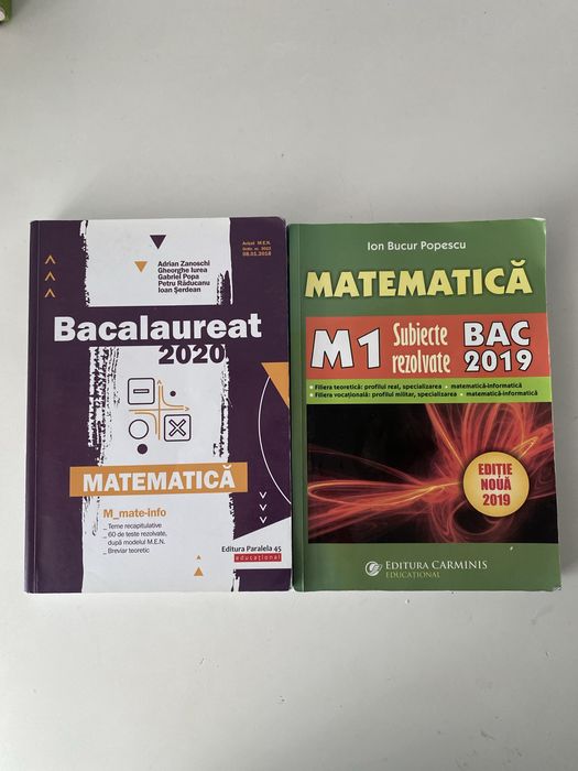 Manuale bacalaureat matematica