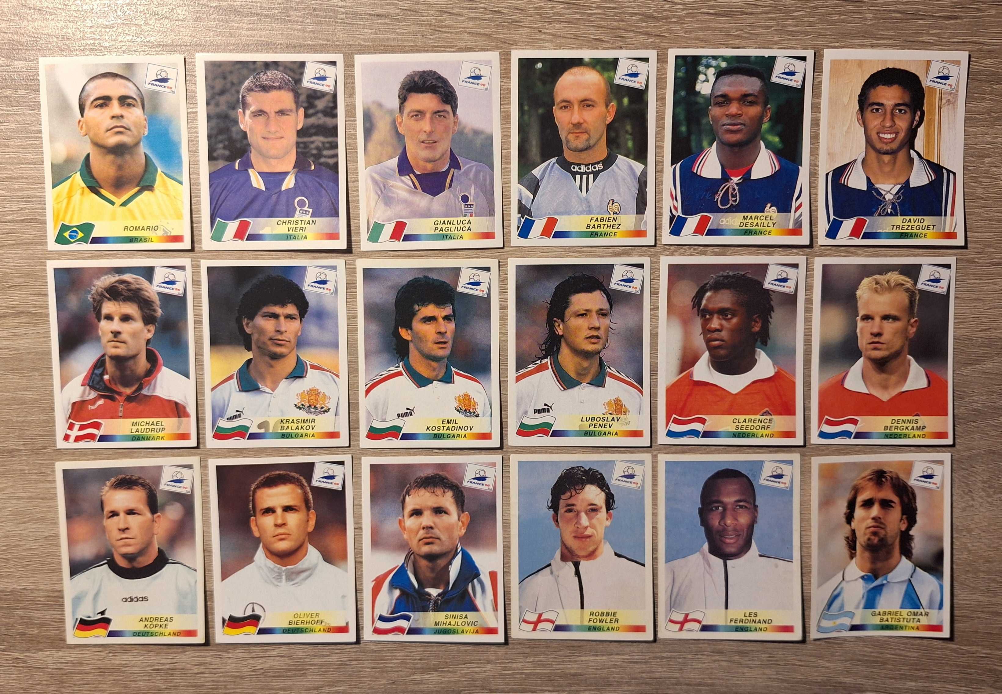 Стикери Panini Франция '98