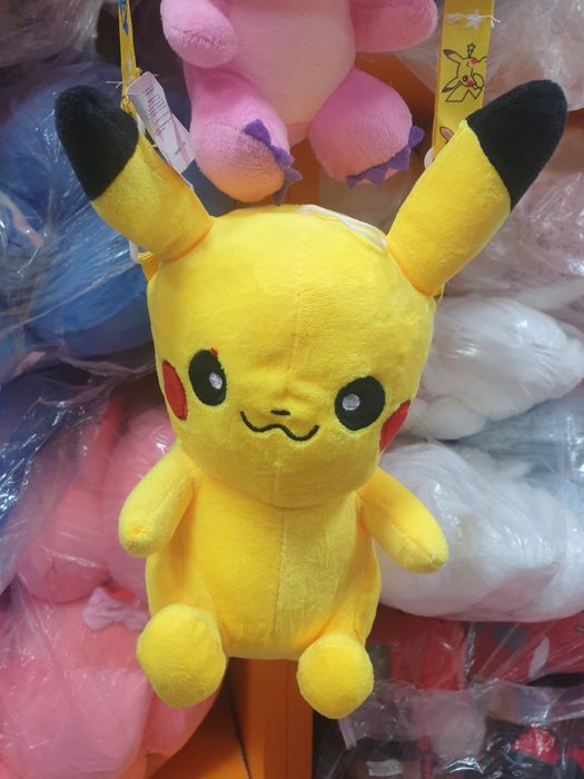 Плюшена играчка Чанта Покемон Пикачу, Pokemon Pikachu чанта