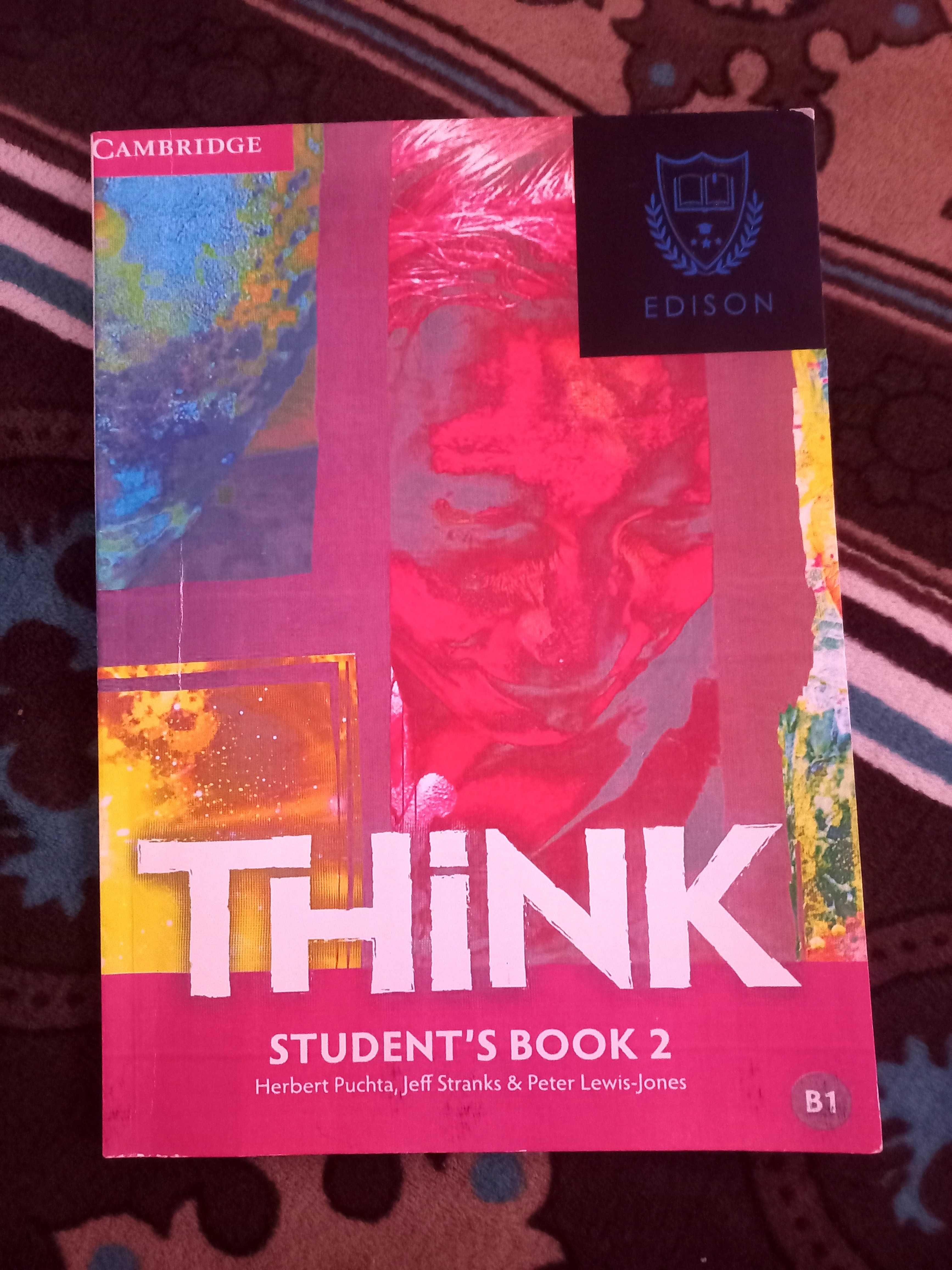 Think student's book 2 , уровень B1 , от Herbert Puchta, Jeff Stranks