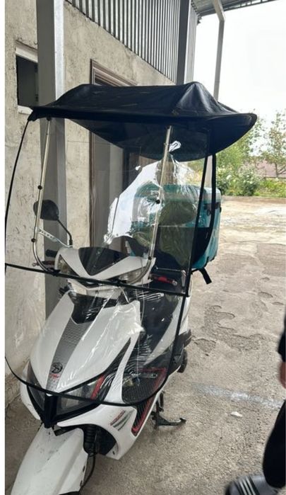 Защитная крыша для скутера, электрокара, велосипеда новая