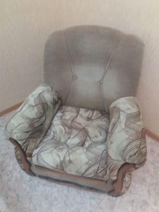 Диван +кресло б/у