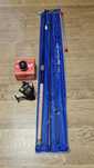 Lanseta Feeder 3.90m SAIMINO,TFD-07 + Mulineta FL BLACK TENA 6000