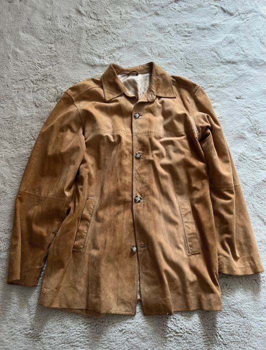 Sacou / jacheta / palton Matinique L piele suede