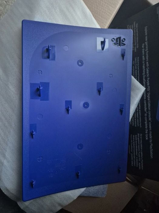 Carcasa consola PS5 digital purple