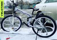 Велосипед Складной Новый Титановый диск,Скоростной,Взрослый!