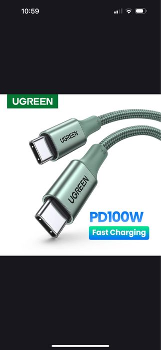 UGREEN USB С-кабель 100 Вт Туре C