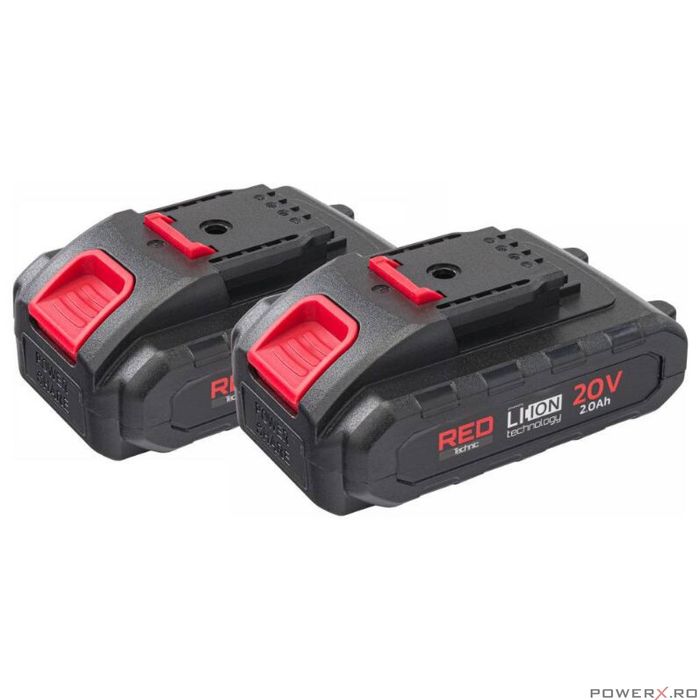 Foarfeca electrica pentru taiat crengi cu 2 x acumulatori 2 Ah, 30mm